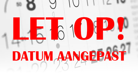 Datum aangepast!